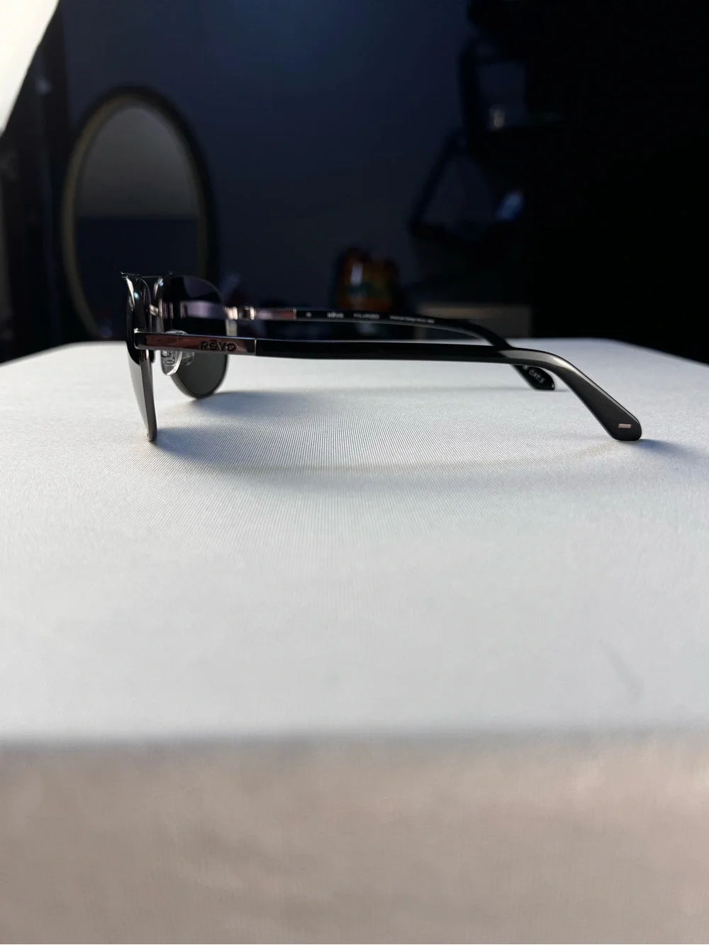 NEW! REVO RE 1106 00 GY Conrad Polarized Unisex Sunglasses Gunmetal/Graphite